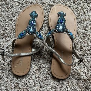 EUC Sparkly Sandals